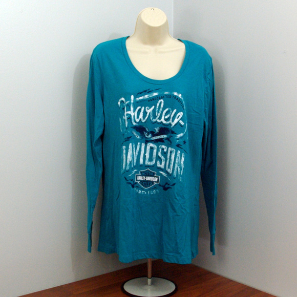 Harley-Davidson Tops - Harley Davidson Long Sleeve Shirt NWT A3